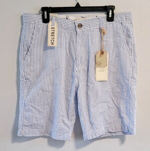 33 NWT Hudson & Barrow Cotton Nautical New England Coastal Preppy Seersucker